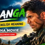 Tiranga Lyrics & English Meaning | Yodha Movie | Bollywood Song